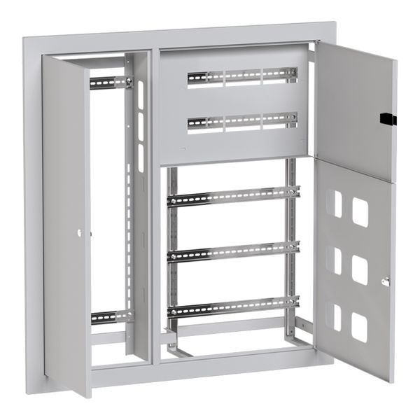 Щит этажный 6кв. слаботочка слева (1000х950х160) Basic EKF mb28-v-6z