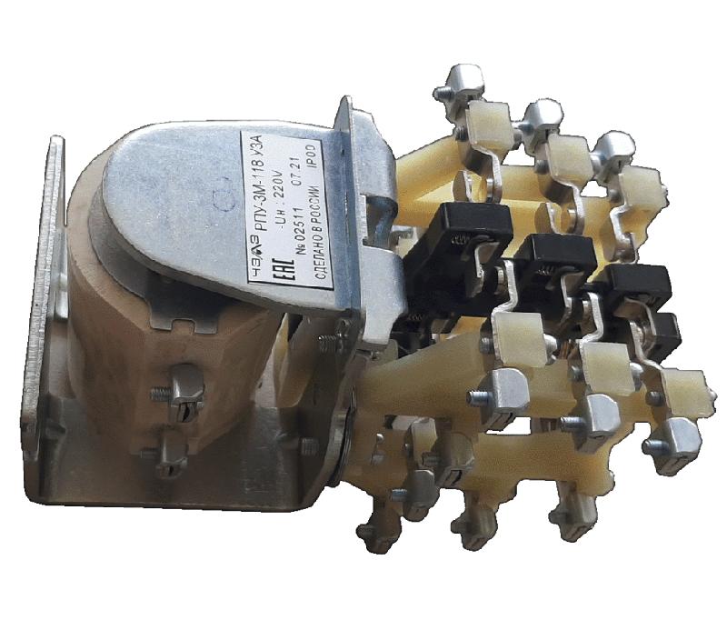 Реле промежуточное РПУ-3М-118 УХЛ4 24В класс износостойкости Б 151180441 ЧЭАЗ A8119-T26970694