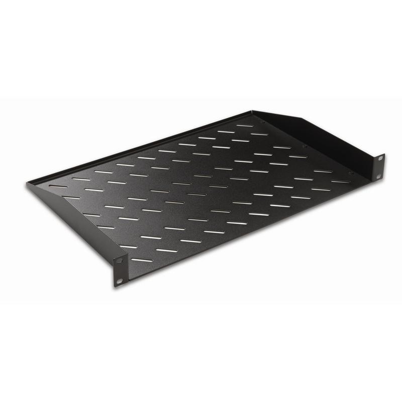 Полка консольная 19дюйм 1U Г=250мм нагрузка до 25кг черн. Datarex DR-411111