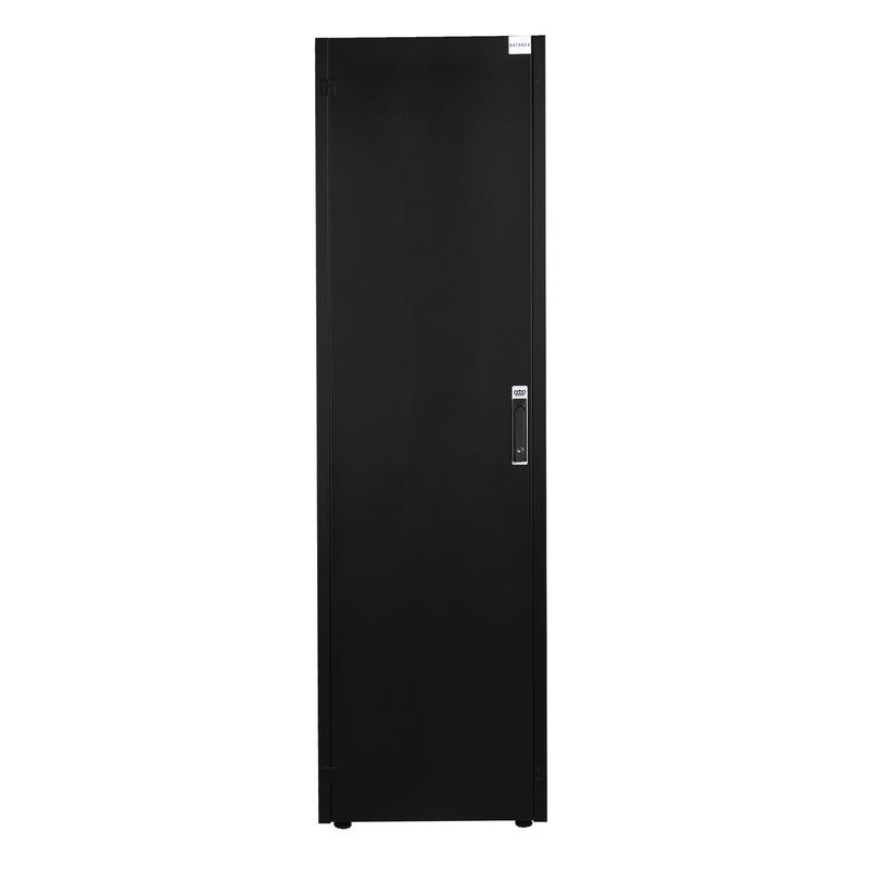 Шкаф напольный 19дюйм 42U 600х1200 перед. дв. метал. задн. стен. метал. сер. Datarex DR-710550