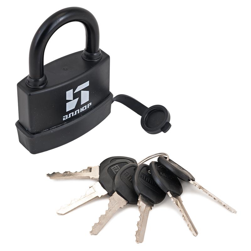 Замок навесной ВС1Ч-377П всепогодный 6кл. d11мм Аллюр 6 778