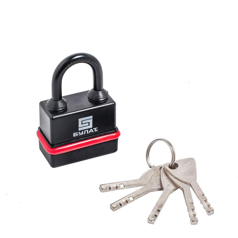 Замок навесной ВС 3-Н65 ПЛ всепогодный 5кл. d9мм Булат 13 985