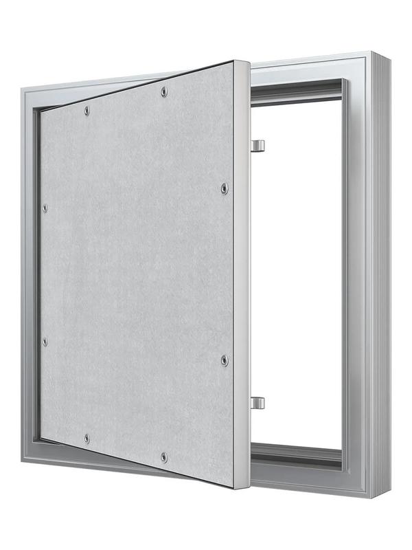 Люк ревизионный D Ceramo Comfort 400х600мм скрыт. монтаж усилен. петля алюм. EVECS D4060 ceramo comfort