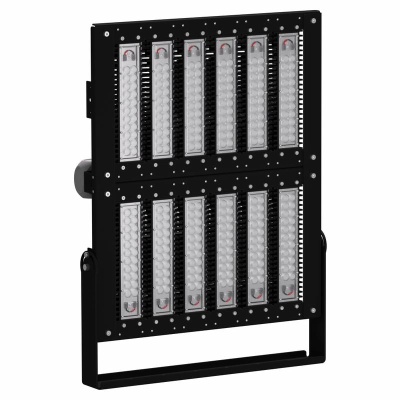 Светильник светодиодный LAD LED R500-12-O-6-600L 600Вт 5000К IP67 230В опал рассеив. крепление на лире ЛАДзавод LADLED12O6600L