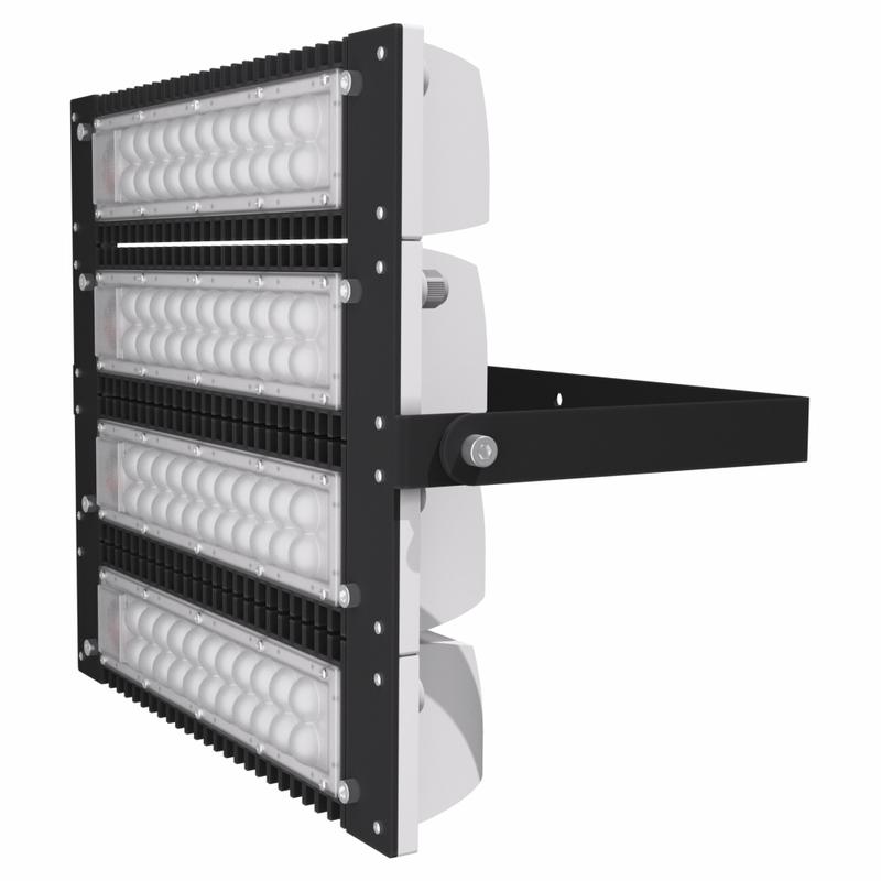 Светильник светодиодный LAD LED R500-4-O-6-300L 280Вт 5000К IP67 230В опал рассеив. крепление на лире ЛАДзавод LADLED4O6300L