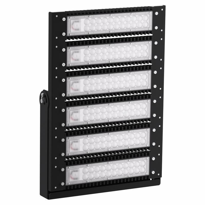 Светильник светодиодный LAD LED R500-6-O-6-400L 420Вт 5000К IP67 230В опал рассеив. крепление на лире ЛАДзавод LADLED6O6400L