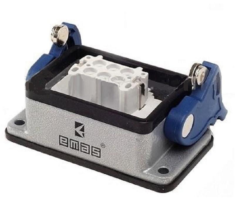 Розетка 2-фиксатора для панели 6 полюсов 16А EMAS EBM06PM42