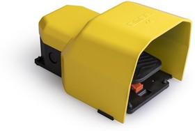 Педаль с защитной крышкой (1НО+1НЗ) с фиксацией. EMAS PDKS11BX11