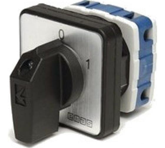 Переключатель двухпозиционный (0-1) 1 полюс 25А EMAS PSA025AK131S