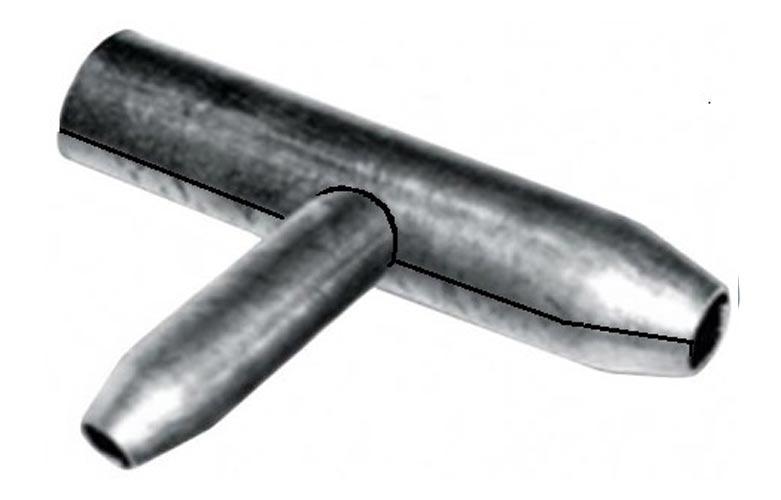 Муфта свинцовая тройниковая МСТ 7х12х7 ССД 120202-00003