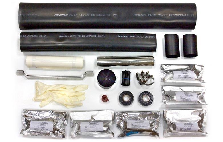 Муфта прямая для железнодорожной кабелей с ТУТ МП-А-ТУТ-7+ ССД 120204-00006