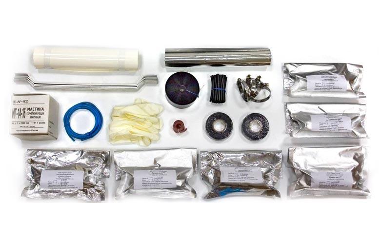 Муфта разветвительная для железнодорожной кабелей с ТУМ МР-АБ-ТУМ-4+ ССД 120204-00021