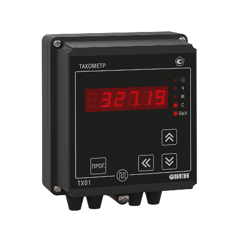 Счетчик оборотов (тахометр) ТХ01-24.Н.ИР-RS ОВЕН 50053