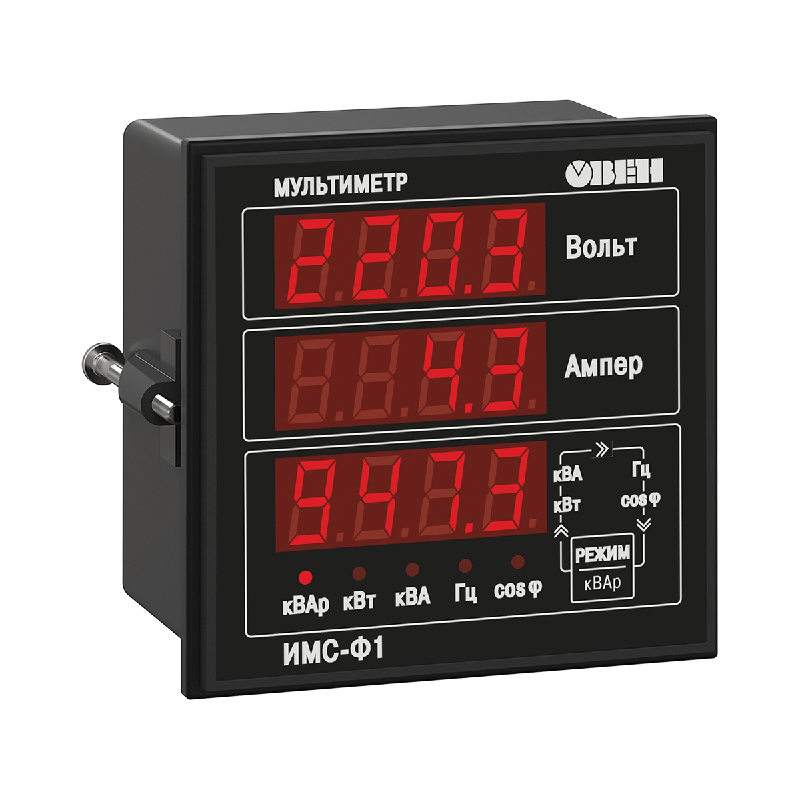 Прибор электроизмерительный цифровой (вольтметр) ИНС-Ф1.1.Щ9 ОВЕН 40289