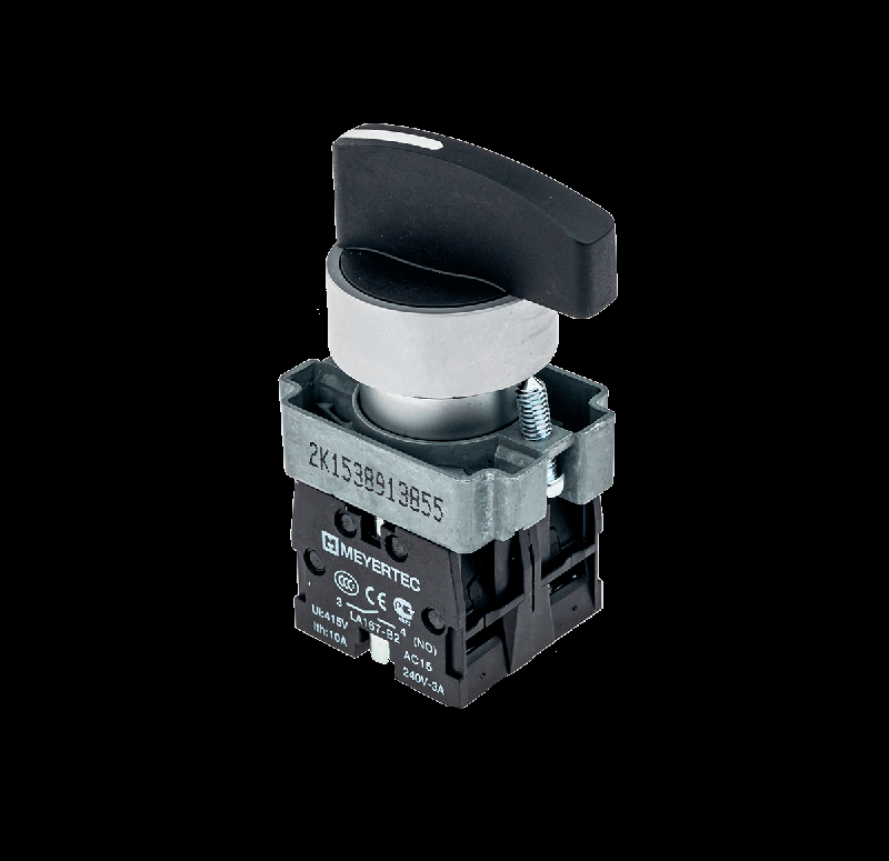 Переключатель длинная ручка черн. 3 полож. 2NO фикс. мет. MTB2-BJZ133 ОВЕН 58191