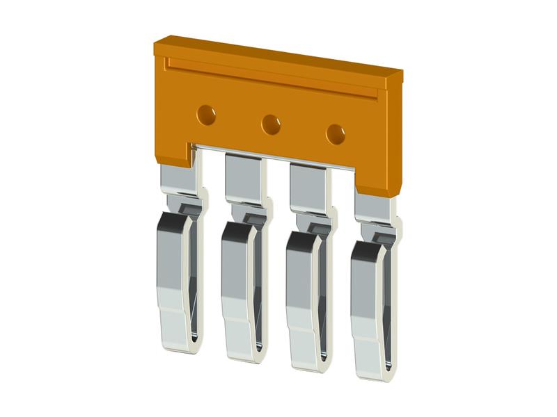 Перемычка для AVK2.5RD/YBK2.5/YBK3/AVK2.5CC/MVK2.5/MYK2.5 4п UK 2.5/4 Klemsan 476224