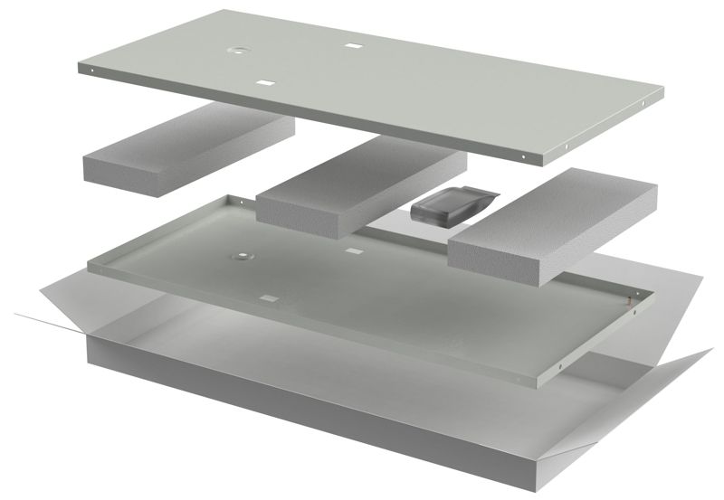 Комплект стенок боковых 600мм для шкафа 33U сер. LINEA E ITK LE35-33UX6-X