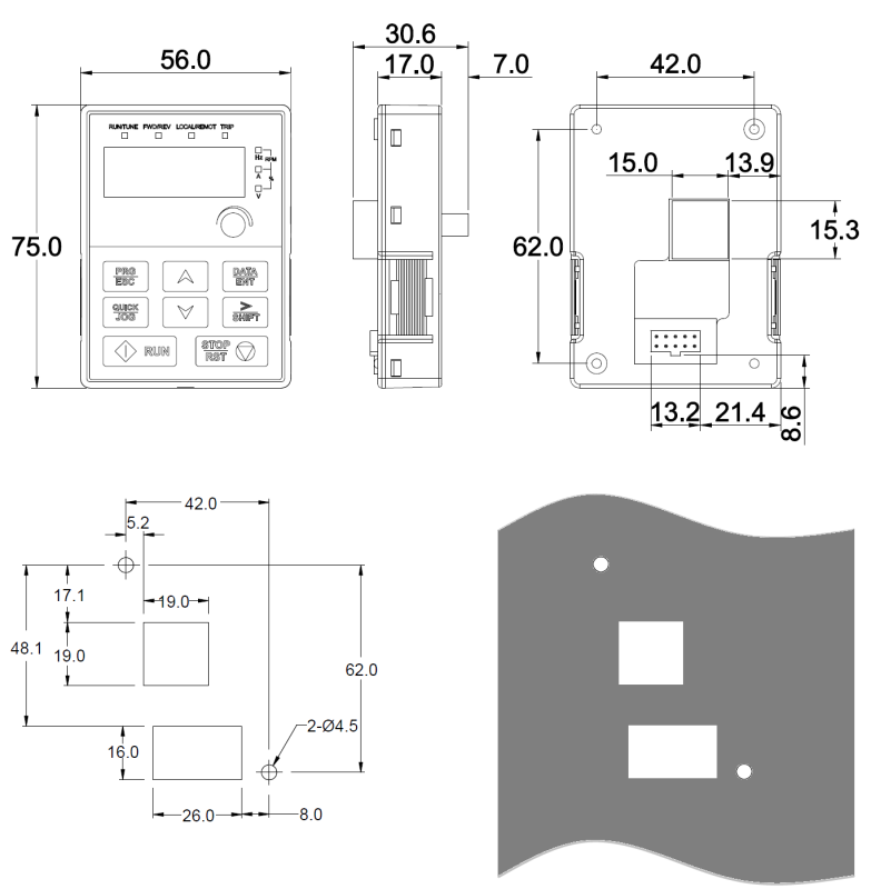 Панель управления LED STV320 SE SEOP-1202