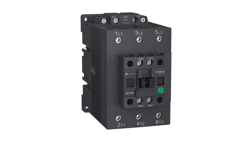 Контактор MC1D 3п 95А кат. 110-250В AC/DC 1НО+1НЗ SE MC1D95KUE