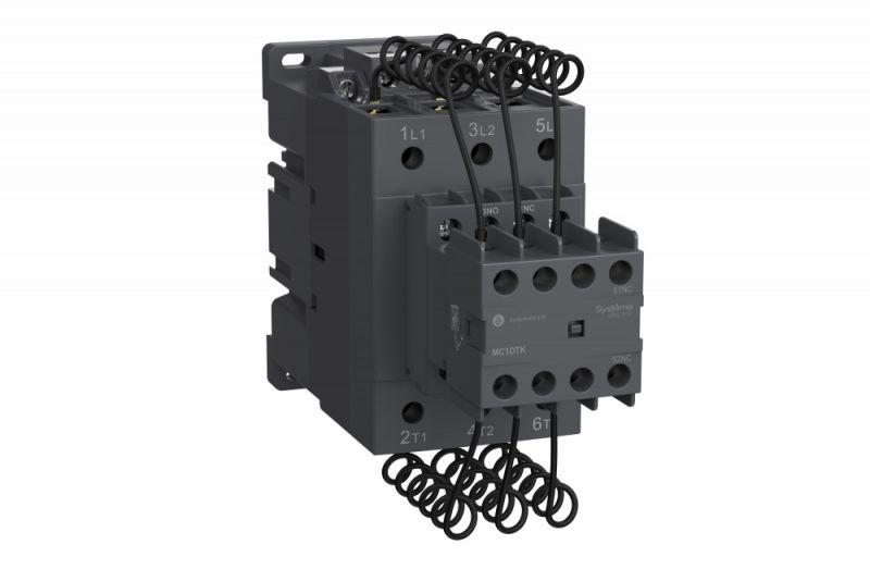 Контактор MC1D для конденсаторных батарей 33.3кВАр 1НО/2НЗ 220В 50/60Гц SE MC1DPKM7