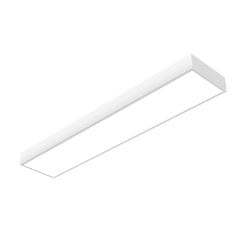 Светильник светодиодный Gexus Line Down 1500х300х100 50Вт 4000К RAL9003 бел. муар опал-микропризма VARTON V1-R0-00577-30000-4005040