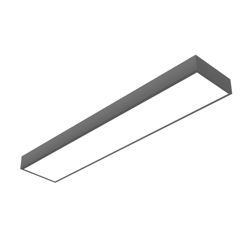 Светильник светодиодный Gexus Line Up'n'Down 1500х300х100 35Вт/50Вт 3000К RAL9005 черн. муар опал-микропризма VARTON V1-R0-90578-30000-4008530