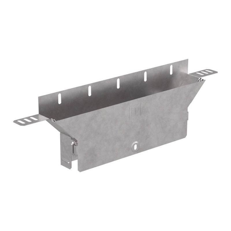 Ответвитель для лотка вертикальный 300х50 с крышкой Стандарт Промрукав PR16.0943