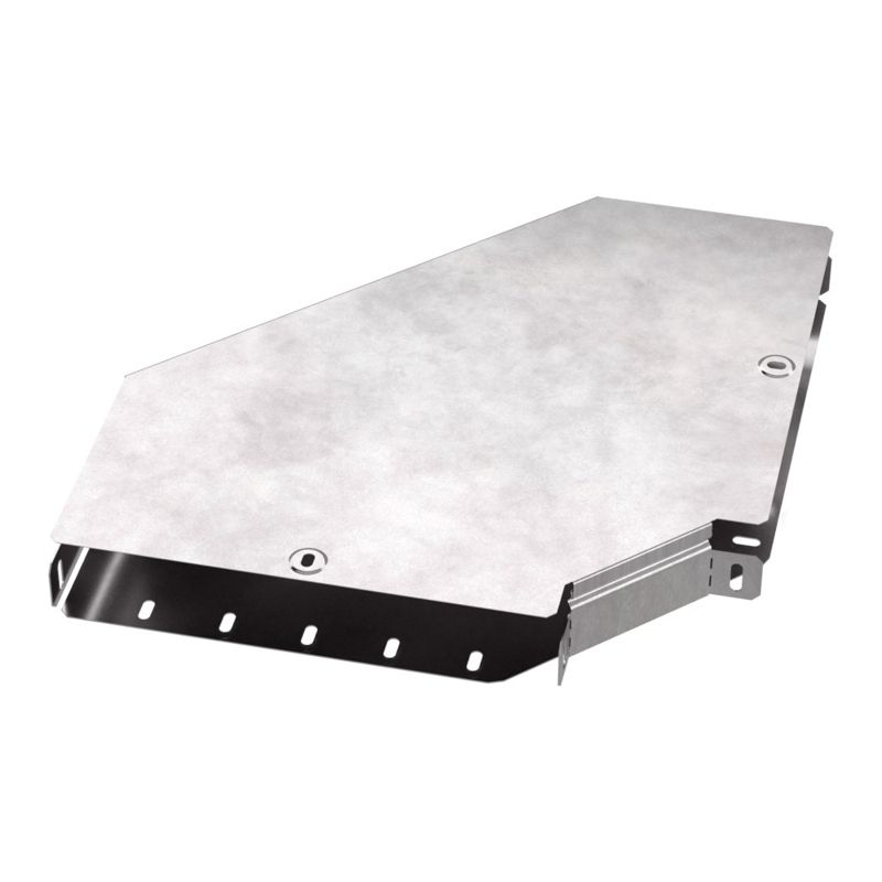 Угол для лотка горизонтальный 90град. 300х50 с крышкой Стандарт Промрукав PR16.0420