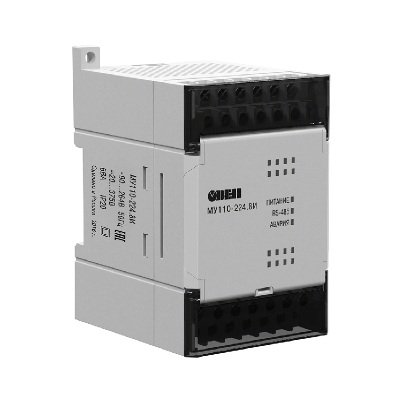 Модуль аналогового вывода МУ110-224.6У ОВЕН 58964