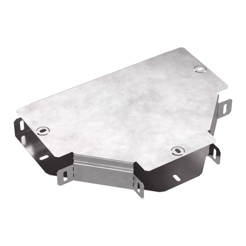 Ответвитель для лотка Т-образ. 150х50 с крышкой Стандарт Промрукав PR16.0435