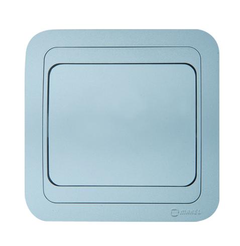 Выключатель проходной 1-кл. СП Mimoza 10А IP20 серебр./серебр. Makel 26605