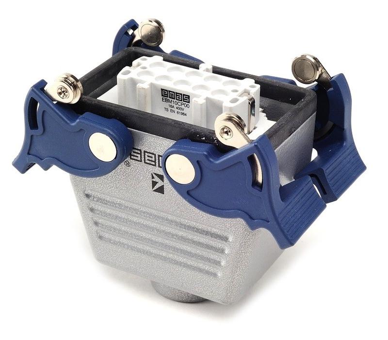 Розетка 4-фиксатора 10п 16А EMAS EBM10PU34