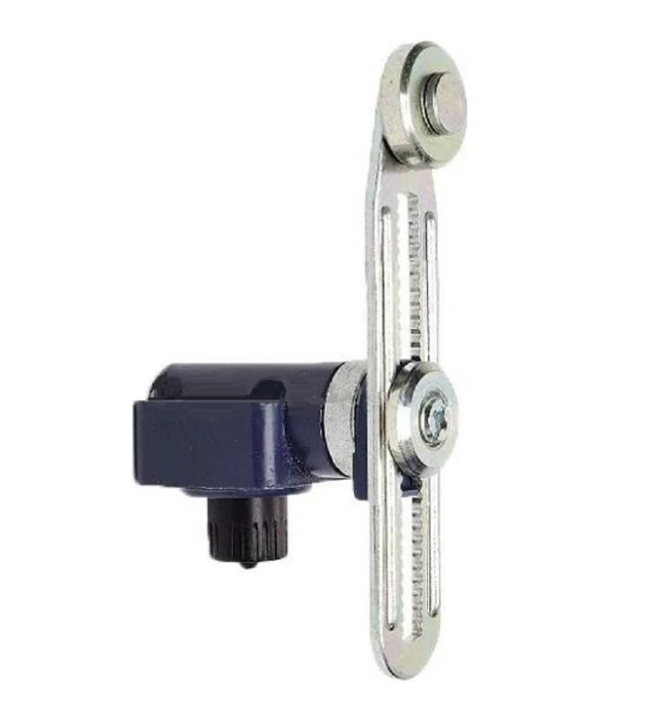 Консоль металлическая с длинным регулируемым рычагом с метал. роликом Ф18мм EMAS LD51MEM122