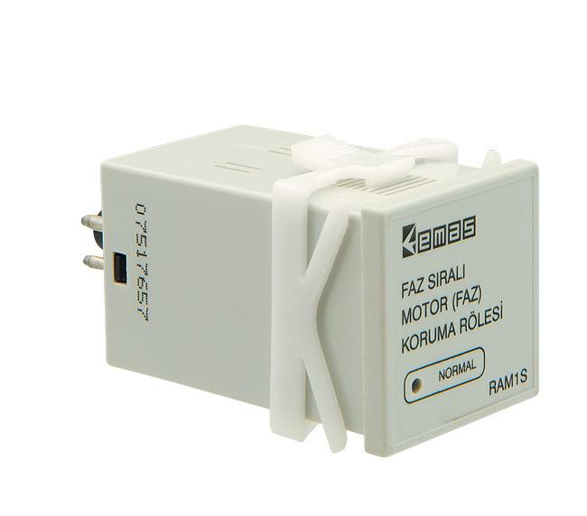 Реле защиты двигателя 3х380В от обрыва и перекоса фаза 18% EMAS RAM1S
