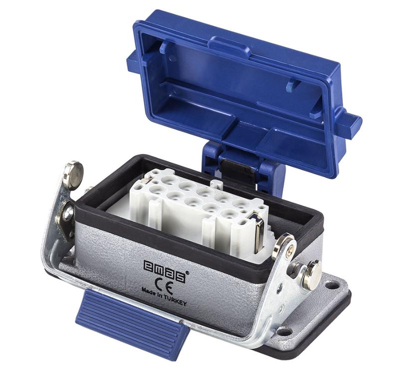 Кнопка с подсветкой-светодиод желт. B182DS EMAS B182DS