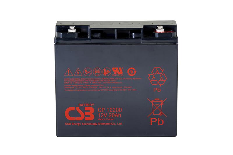 Аккумулятор 12В 20А.ч CSB GP12200 CSB
