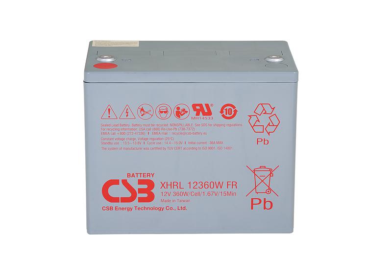Аккумулятор CSB XHRL12360W FR CSB