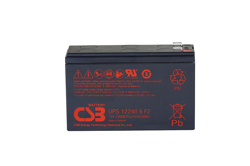 Аккумулятор 12В 5А.ч CSB UPS122406 F2 CSB