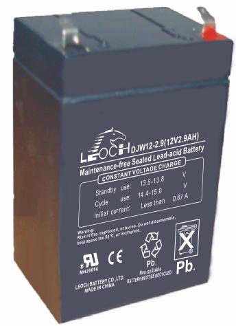 Аккумулятор 12В 2.9А.ч LEOCH DJW12-2.9 LEOCH