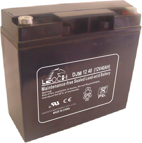 Аккумулятор 12В 40А.ч LEOCH DJM1240 LEOCH
