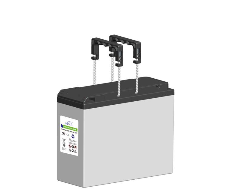 Аккумулятор с фронтальными выводами 12В 55А.ч LEOCH FT12-55 LEOCH