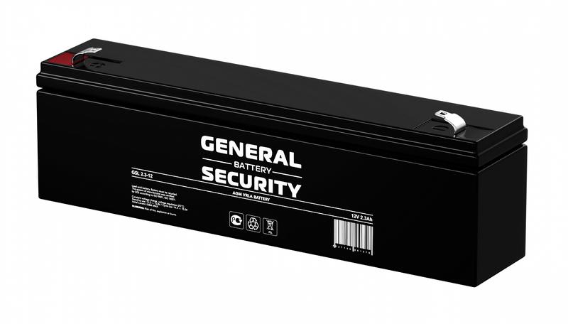 Аккумулятор 12В 2.3А.ч General Security GSL2.3-12