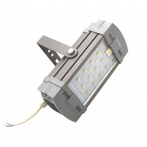 Светильник светодиодный INDUSTRY.3-018-112 (740.S.BR.ND) S8 14Вт 2300лм 4000К КСС Ш (135град.х60град.)CRI>70 IP67 243х126х124мм LeaderLight М0000067281