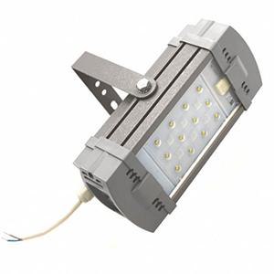 Светильник светодиодный INDUSTRY.3-030-112 (750.G.BR.ND) S8 27Вт 4100лм 5000К КСС Г (60град.)CRI>70 IP67 243х126х124мм LeaderLight М0000067317