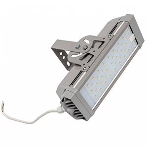 Светильник светодиодный INDUSTRY.3-060-124 (740.S.BR.ND) S8 54Вт 8300лм 4000К КСС Ш (135град.х60град.)CRI>70 IP67 328х126х137мм LeaderLight М0000067288