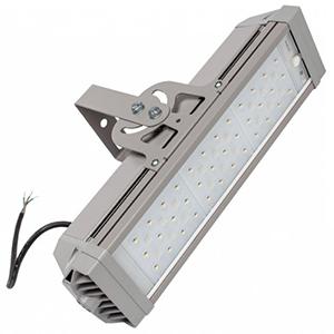 Светильник светодиодный INDUSTRY.3-085-136 (750.S.BR.ND) S8 80Вт 12400лм 5000К КСС Ш (135град.х60град.)CRI>70 IP67 422х126х137мм LeaderLight М0000067320