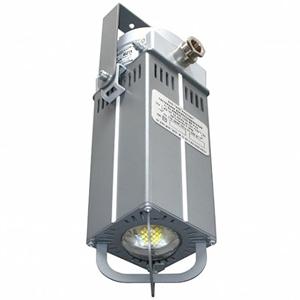 Светильник светодиодный взрывозащ. LL-DS-040D50-1104-BR-d-Ex 40Вт 5000К IP66 5000лм 380х135х135мм КСС "Д" 120град. тип вводного отделения d CRI>70 LeaderLight М0000067455