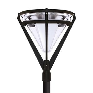 Светильник светодиодный Street 56-055 (750.D.60.N) 55Вт 5200лм 5000К CRI>70 IP65 520х520х700мм монтаж на опору с посадочным 60мм LeaderLight М0000027147