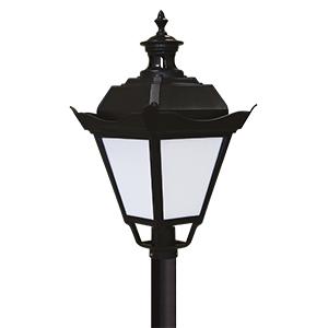 Светильник светодиодный LedPark-02-028 (730.D.60.N) 28Вт 2000лм 3000К CRI>70 IP54 370х370х670мм монтаж на опору с посадочным 60мм LeaderLight М0000059126