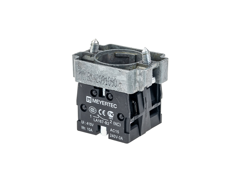 Основание с блок-контактом 2NC мет. MTB2-BZ14 ОВЕН 43308